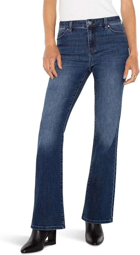 Liverpool Women's Lucy Bootcut Mid Rise Stretch Denim in Granada Hills at Amazon Women's Jeans store Diy Trendy Clothes, Affordable Trendy Clothes, Cheap Trendy Clothes, Jeans Store, Womens Clothes, Trendy Clothes For Women, Cheap Clothes, Trendy Fashion Women, Amazon Women