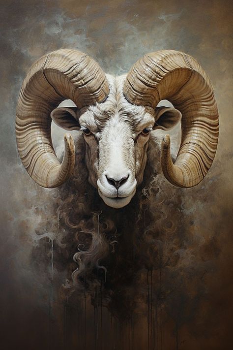 Ram Human Hybrid, Ram Animal, Ram Art, African Animals Photography, Ram Tattoo, Different Pictures, Rams Head, Big Horn Sheep, Food Art Photography