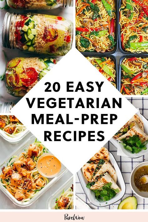 Easy Vegetarian Meal Prep, Vegetable Lunch, Veggie Meal Prep, Veggie Meal, Vegetarian Meal Prep, Veggie Meals, Vegetarian Lunch, Prepped Lunches, Tasty Vegetarian Recipes