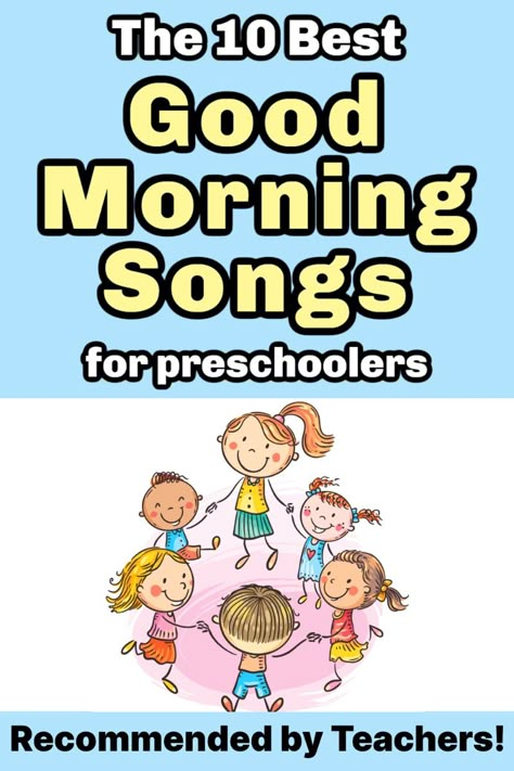 Brighten up your morning routine with these 10 fun good morning songs for preschoolers! Perfect for circle time, these songs include easy actions, engaging lyrics, and fun chants that help kids start their day with a smile. Teachers love these songs for their ability to make transitions smooth and enjoyable. Incorporate these into your morning meetings for a positive and energetic start. Preschool songs for circle time, Good morning chants preschool, Morning meeting songs preschool, Songs preschool, Greeting song. Welcome Songs For Preschool, Preschool Good Morning Songs, Preschool Morning Circle, Good Morning Songs For Preschool, Welcome Song For Preschool, Hello Songs Preschool, Morning Meeting Songs, Good Morning Songs, Preschool First Week