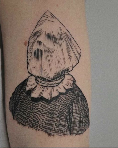 Simple Gore Tattoos, Delusional Drawings, Its Called Freefall Tattoo, Grunge Tattoo Ideas Drawings, Cute Creepy Tattoos, Horror Tattoo Ideas Dark Art, Creepy Tattoo Designs, Wörter Tattoos, Sick Tattoo