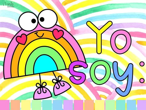 ACTIVIDAD DE REFORZAMIENTO POSITIVO «YO SOY» – Imagenes Educativas Preschool Tracing, Spanish Teaching Resources, Green School, Cute Words, Kindergarten Class, Paw Patrol Birthday, School Study Tips, Image Fun, Preschool Learning Activities