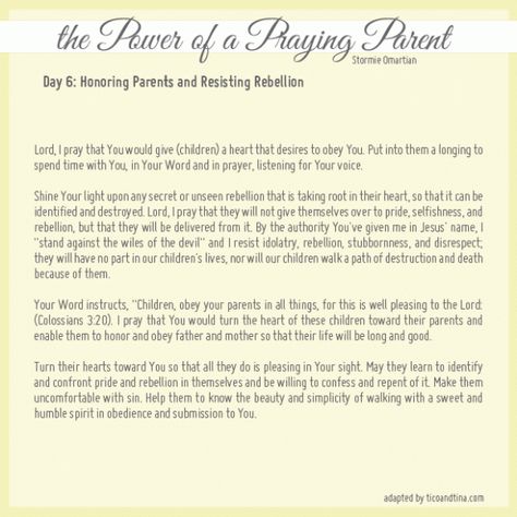 Prayers For Husbands, Stormie Omartian Prayers, Power Of A Praying Parent, Power Of A Praying Wife, Prayer For Work, Praying Wife, Prayer For Parents, Stormie Omartian, Praying For Your Children