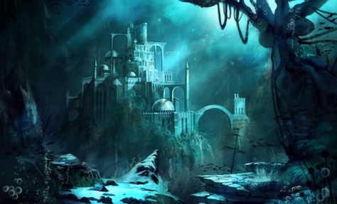 #Russian #Atlantis: Tomb Raider’s Invisible City of Kitezh was a REAL Place Beaux Arts Architecture, Lost City Of Atlantis, Sunken City, Invisible Cities, Underwater City, Piper Mclean, Fantasy City, Fantasy Places, A Castle