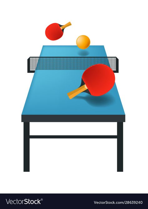 Table Tennis Equipment, Mystery Word, Sport Icon, Sports Games, Ping Pong Table, Table Tennis, Ping Pong, Sports Equipment, Adobe Illustrator