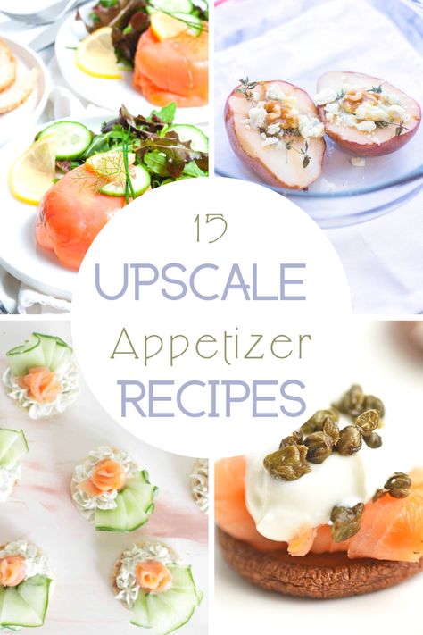 Best Appetizers For Parties, Seafood Appetizers Easy, Horderves Appetizers, List Of Appetizers, Fancy Appetizer Recipes, The Best Appetizers, Crab Appetizer, Gourmet Appetizers, Fancy Appetizers