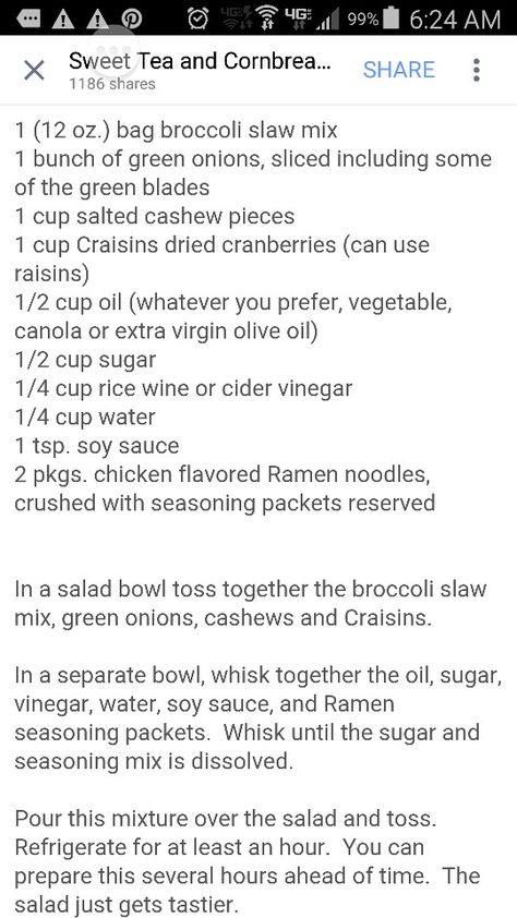 Lawn Mower Salad, Lawn Mower Storage, Broccoli Slaw, Salad Bar, Dried Cranberries, Sweet Tea, Green Onions, Healthy Foods, Yum Yum