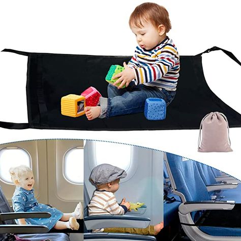 Amazon.com: MOEVERLIW Airplane Travel Essentials for Kids, Toddler Airplane Seat Extender, Air Cot for Baby Airplane Travel Accessories, Kids Travel Bed Must Haves : Baby Baby Airplane Travel, Flying With Toddlers, Kids Travel Bed, Baby Airplane, Airplane Bed, Plane Seats, Airplane Seats, Travel Essentials For Kids, Airplane Travel Essentials