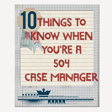 The Middle School Counselor: Things To Know When You Are A 504 Case Manager Middle School Counselor, School Counselor Resources, Case Manager, School Counselor Office, High School Counselor, Guidance Counseling, Elementary School Counselor, High School Counseling, Middle School Counseling