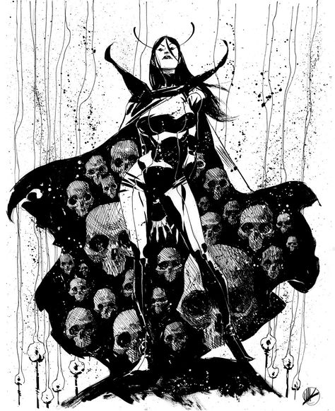 The Black Witch by Matteo Scalera! Matteo Scalera, Some Sketches, Western Comics, Comic Layout, Bd Comics, Image Comics, Black And White Illustration, Comic Book Artists, Ink Illustrations