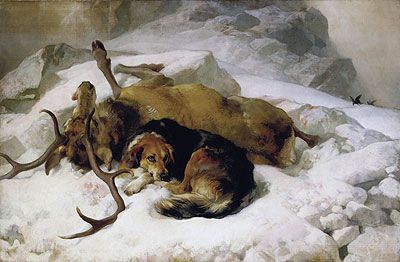 landseer paintings | Art Reproductions & Canvas Prints of Famous Paintings Marianne Stokes, Victorian Animals, Landseer Dog, Edwin Landseer, Hunting Cabin Decor, Paintings Of Animals, William Powell, Detroit Institute Of Arts, Sculpture Wood