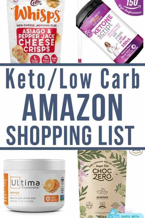 The Very Best Ultimate Amazon Keto List for Keto or Low Carb Keto Guidelines, Keto List, Sugar Challenge, Keto Products, Keto Guide, Keto Shopping List, Keto Diet List, Keto Grocery List, Keto Food List