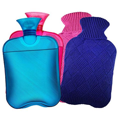 AZMED Hot Water Bottle with Cover 2Liter Natural Warm Compress and Heating Pad for Cramps and Back Pain 2Pack -- Check out this great product. (This is an affiliate link) Heating Pad For Cramps, Warm Compress, Hot Water Bottle, Heating Pad, Back Pain, Hot Water, Water Bottle, Heat, Water