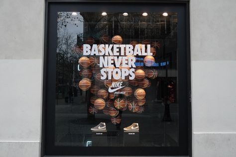 Nike, Paris Nike Retail, Nike Quotes, I Love Basketball, Basketball Is Life, Basketball Quotes, Baskets Nike, Store Window, Basketball Mom, Sports Quotes