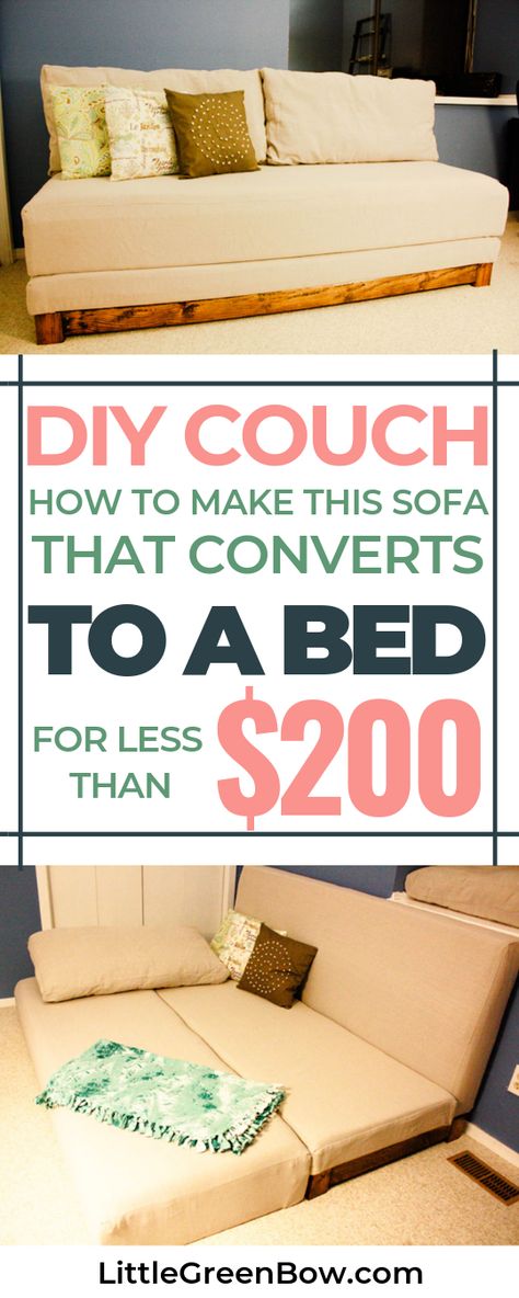 Looking for an inexpensive but stylish couch and cannot find the right one. Have you thought of making your own? Yep, you can make a DIY couch from home. Here's how. Sofa Bed Diy, Build Your Own Sofa, Diy Sofa Bed, Diy Daybed, Pallet Couch, Diy Couch, Bed Diy, Ideas Hogar, Diy Sofa