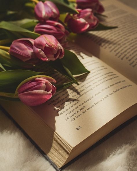 Aesthetic book picture with flowers Flowers In Books Aesthetic, Book And Flowers Aesthetic, Stack Of Books With Flowers, Jaz Core, Books With Flowers, Picture With Flowers, Romantic Goth Aesthetic, Book And Flowers, Book Photoshoot