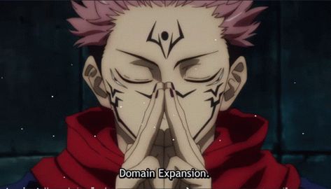 Jujutsu Kaisen Domain Expansion GIF - Jujutsu Kaisen Domain Expansion Sukuna - Discover & Share GIFs Jjk Domain Expansion, Trio Matching Pfp, Sukuna Anime, Gif Banners, Trio Matching, Hand Signs, Yuji Sukuna, Animated Banners, Icon Gif