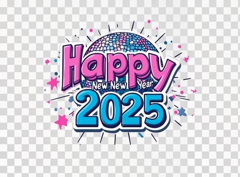 Free Download: "Happy New Year 2025", text in a retro groovy style font wit 2025 Text, Tokyo Illustration, Futuristic Skyline, Japanese Ornament, Trendy Artwork, Japan Poster, Vector Banner, Retro Groovy, Modern Urban