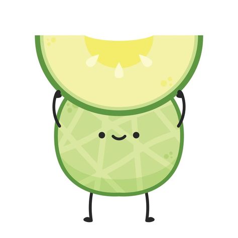 Melon character design. melon on white background. Melon cartoon. Melon Drawing Cute, Melon Cartoon, Melon Drawing, Melon Smoothie, Honeydew Melon, Xmas Stockings, Melon, Cartoon Styles, Easy Drawings