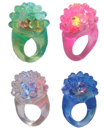 Colorful Flashing Led Jelly Ring, Soft Bubble Ring, Finger Rings, L.e.d. Rings, Giant Light up Jumbo Jewel Ring, 4 Pack, 1 of Each Color >>> Read more at the image link. Ring Finger Rings, Bubble Ring, 00s Fashion, Jewels Rings, D Rings, Finger Rings, Cute Stationery, Ring Finger, Floral Rings