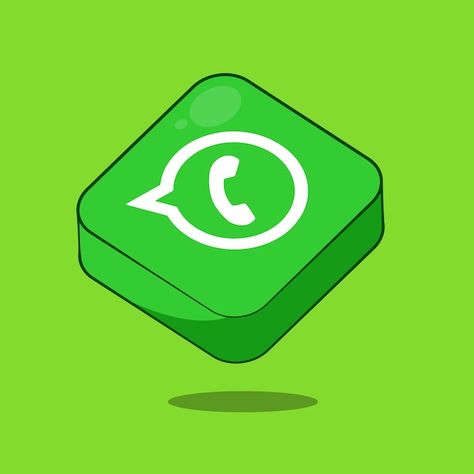 Vector whatsapp icon illustration vector... | Premium Vector #Freepik #vector Freepik Illustration, About Whatsapp, Vector Whatsapp, Whatsapp Icon, Ig Highlights, Pinterest Design, Wallpaper Earth, App Logo, Illustration Vector