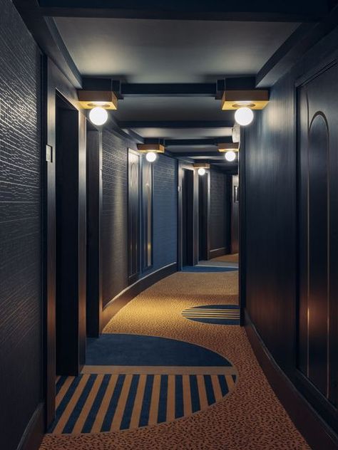 Hotel Corridor Design, Hotel Corridor, Hotel Hallway, Corridor Design, Hotel Inspiration, Corridor Lighting, Hotel Room Design, Hallway Design, Hotel Interior Design