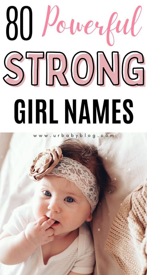 Get a strong hold on the list below. #babynames #babies #babygirlnames #strongnames #stronggirlnames #babynameslist # Powerful Girl Names, Short Baby Girl Names, Old Fashion Girl Names, Strong Girl Names, Southern Girl Names, Greek Girl Names, Country Girl Names, Biblical Girl Names, Powerful Boy Names