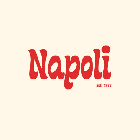 Italy Typography, Italian Typography Design, Retro Italian, Italian Retro Design, Italian Food Branding, Italian Font, Vintage Italian Design, Italian Food Illustration, Italian Typography