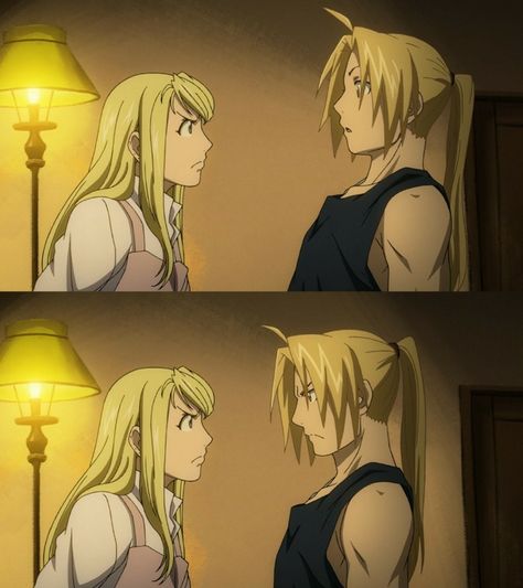 Winry Fullmetal Alchemist, Edward Winry, Edward And Winry, Winry And Edward, Ed And Winry, Fullmetal Alchemist Edward, Hiromu Arakawa, Inuyasha Fan Art, Fullmetal Alchemist