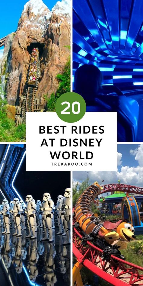 20 Best Rides at Disney World Best Rides At Disney World, Disney Rides By Park, Rides At Disney World, Disney 2025, Hollywood Tower Hotel, Class Of 2026, Disneyland Rides, Disney World Rides, Disney Florida