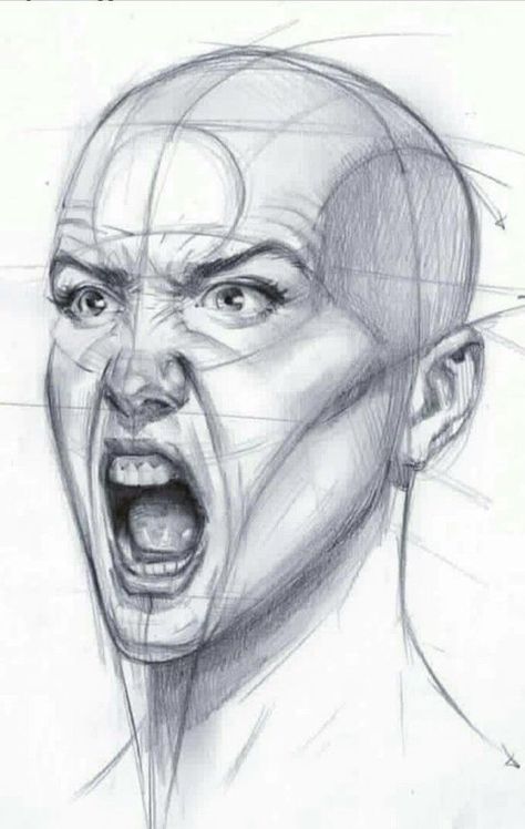 Reilly Abstraction, Reilly Method, Portrait Au Crayon, 얼굴 드로잉, Human Figure Drawing, Drawing Heads, Anatomy Sketches, Drawing Faces, Face Sketch