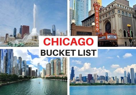 The ULTIMATE Chicago Bucket List for 2021 | Chicago Travel Blog Chicago Bucket List, Chicago Style Hot Dog, Chicago Travel Guide, Buckingham Fountain, Chicago Pictures, Magnificent Mile, Visit Chicago, Millennium Park, Michigan Avenue