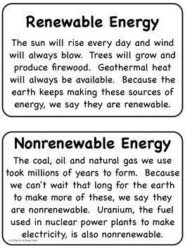 renewable energy vs nonrenewable energy Renewable Energy For Kids, Renewable Energy Activities, Natural Resources Lesson, Ukg Worksheet, Renewable And Nonrenewable Resources, Non Renewable Energy, Chemistry Study Guide, Nurse Study, What Is Energy