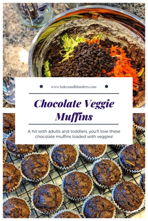 Chocolate Veggie Muffins, Toddler Muffins, Muffins Chocolate, Veggie Muffins, Muffins Healthy, Snack For Kids, Picky Toddler, Hidden Veggies, Avocado Smoothie