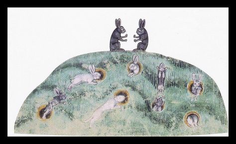 Agriculture rabbit warren mound by mpt.1607, via Flickr Rabbit Warren, Sheriff Of Nottingham, Nottingham Castle, Sherwood Forest, Deer Park, Ancient Tree, Illuminated Manuscript, British Museum, Nottingham