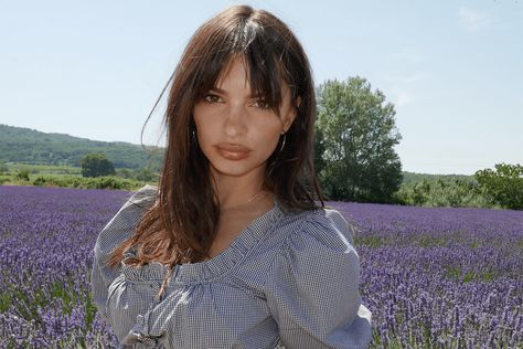 Bright Copper Hair, Black Tube Dress, Straight Across Bangs, Blonde Moments, Chocolate Hair, Blonde Waves, Lavender Field, Copper Hair Color, Copper Hair