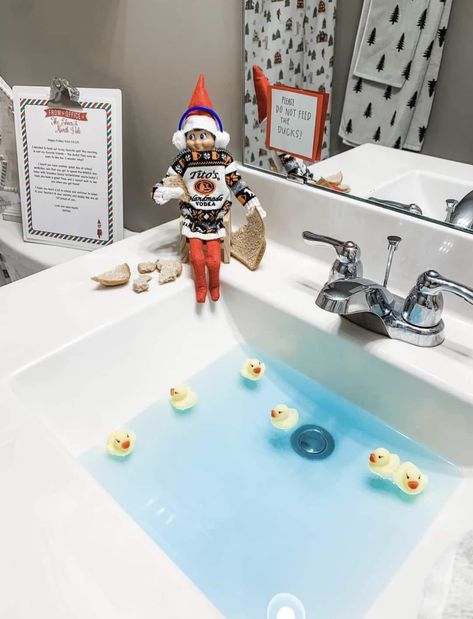 Elf On Shelf Letter, Ducks, Elf On The Shelf, Elf, Bubbles