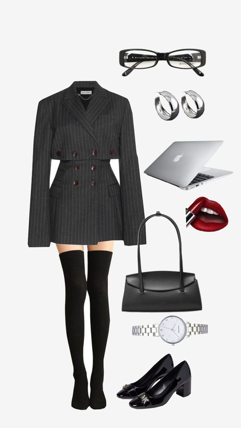 #office #siren #officesiren #outfit Siren Office Outfit, Office Siren Outfit, Office Siren Outfits, Siren Fashion, Siren Outfit, Sirens Fashion, Office Siren, Office Outfit, Fashion Black