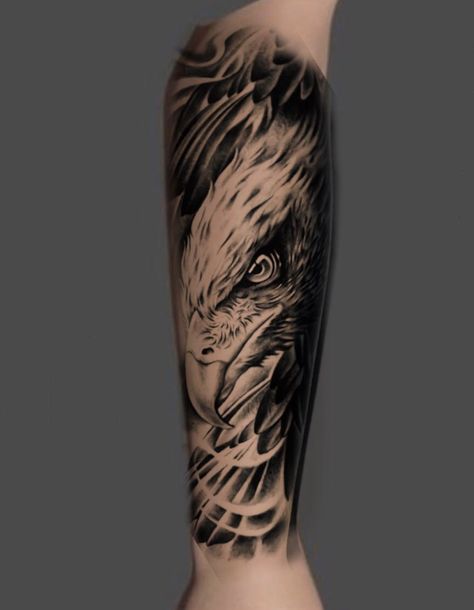 Eagle Shoulder Tattoo, Fire Tattoo, Eagle Tattoos, Eagle Tattoo, Shoulder Tattoo, Half Sleeve, Sleeve Tattoos, Half Sleeves, Tatting