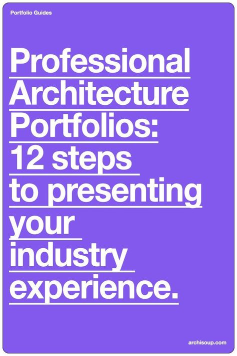 Many architecture firms don't have the time nor the resources to thoroughly review each and every application they receive, so will often quickly evaluate a portfolios merit before even reading the applicant's name.   In this article, we discuss the key components of a successful submission, and offer tips on how to create a portfolio that showcases your skills and experiences in the best possible light. Architectural Job Portfolio, Best Architectural Portfolio, Architecture Internship Portfolio, Architecture Portfolio Examples, Undergraduate Architecture Portfolio, Online Architecture, Website Structure, Creating A Portfolio, Non Disclosure Agreement