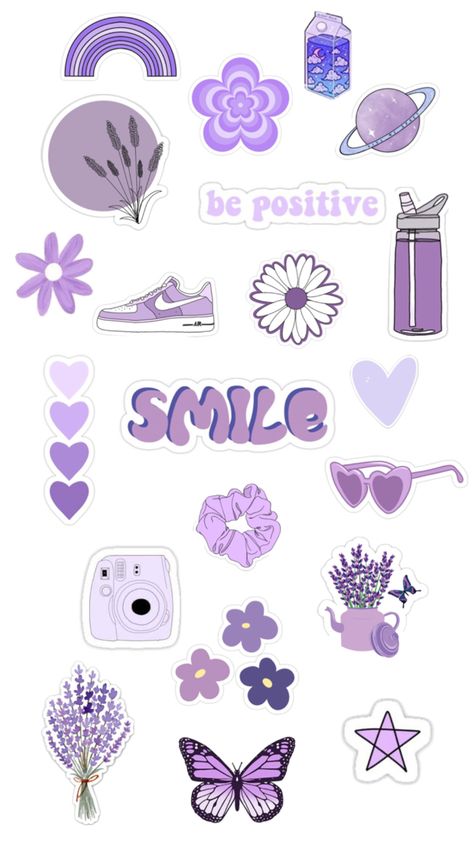 Sticker Book Ideas, Purple Wall Stickers, Book Aesthetic Sticker, Sticker Book Diy, Book Design Ideas, Sticker Projects, Book Tattoo Ideas, Phone Cover Stickers, Book Cover Ideas