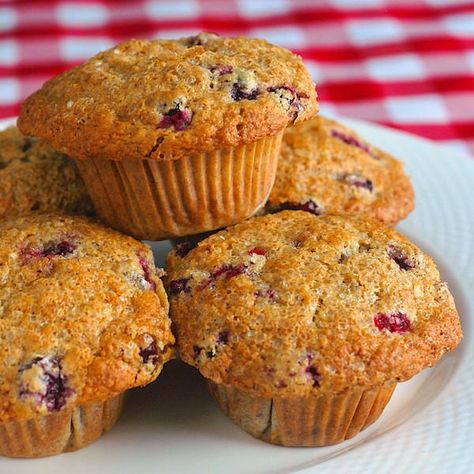 Cranberry Flax Muffins Best Muffin Recipe, Flax Seed Muffins, Flax Muffins, Newfoundland Recipes, Delicious Muffins, Cranberry Orange Muffins, Orange Muffins, Rock Recipes, Cranberry Muffins