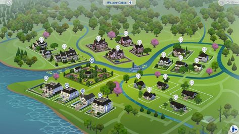 0075 New York Theme, San Myshuno, Die Sims 4, Save File, Willow Creek, Best Sims, Sims 4 Game, Sims 4 Custom Content, Maxis Match