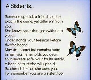 We may argue and disagree at times, but I will always be there for you no matter what the situation may be, and I know I can count on you too. I honestly don't know what I would do without you Deanna. Love ya! Missing Sister Quotes, Awesome Sister Quotes, I Miss My Sister, Understanding Feelings, Quotes Distance, Sister Love Quotes, Sister Poems, I Feel Lost, Sisters Quotes