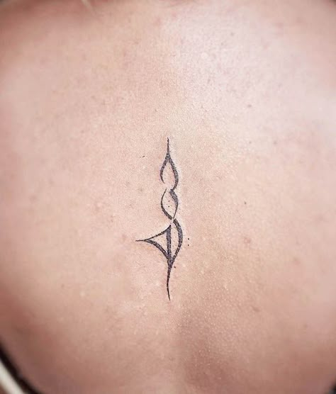 Mindfulness Tattoos For Women, Small Mindfulness Tattoo, Yoga Meditation Tattoo, Tranquility Symbol Tattoo, Movement Tattoo Symbol, Yoga Symbol Tattoo, Small Yoga Tattoo Ideas, Yoga Spine Tattoo, Tranquility Tattoo Symbols