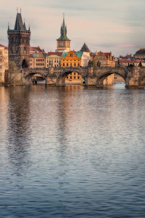 The Charles Bridge Charles Bridge, National Geographic Photos, Sunset Photos, Best Photography, Prague, National Geographic, Amazing Photography, To Tell, Places To Visit