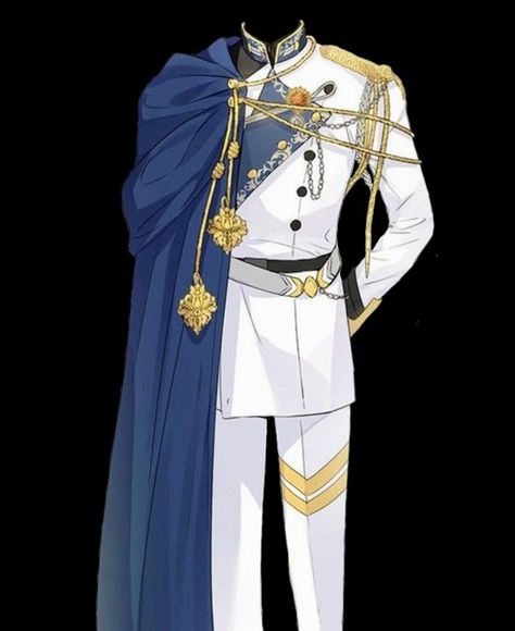 Prince Outfits Royal Anime, Historical Manhwa Men Clothes, Prince Outfits Royal Drawing, Prince Clothes Drawing, Manhwa Prince Outfit, Fantasy Prince Outfit Design, Male Fantasy Clothing Design Royal, Outfit Kerajaan, Male Fantasy Clothing Royal