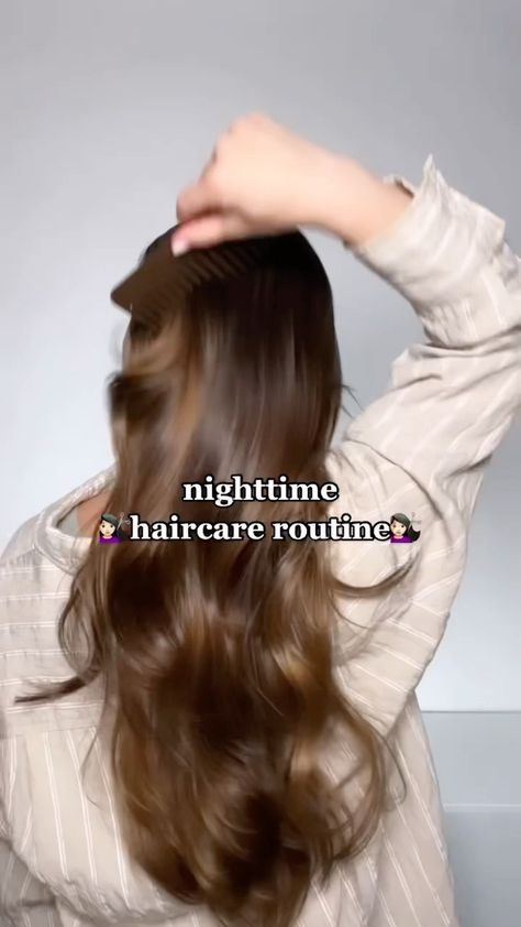 about.her.hair on Instagram: Check out this incredible nighttime hair care routine from @audreyvictoriax 😍😍 Check out our new Amazon Influencer Store to order the… Late Hairstyles, Running Late Hairstyles, Lazy Girl Hairstyles, Night Hair, Choppy Bob Haircuts, Night Hairstyles, Amazon Influencer, Festival Glitter, Choppy Bob