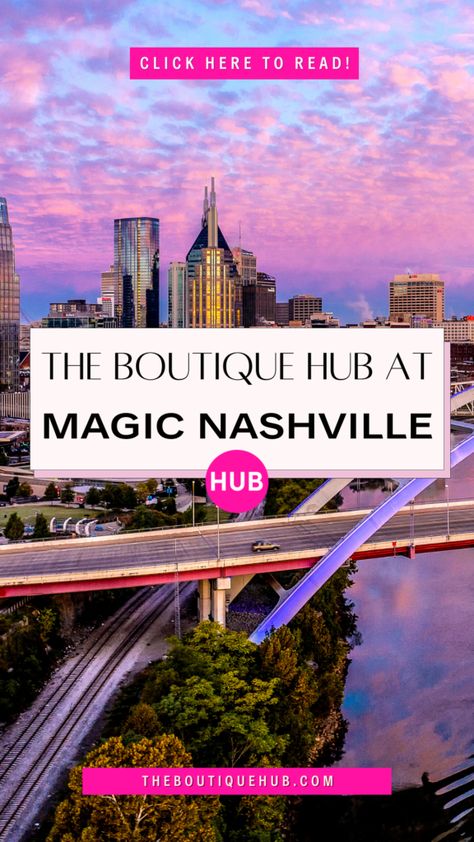 We are heading to Nashville for the first time and can't wait! The Boutique Hub Team is excited to partner with MAGIC at their inaugural Nashville event. Here’s everything you need to know about attending: The post The Boutique Hub at MAGIC Nashville May 2022 appeared first on The Boutique Hub. Boutique Hub, Boutique Wholesale, Boutique Business, Music City, April 26, The Boutique, Free Courses, Small Business Owners, Growing Your Business