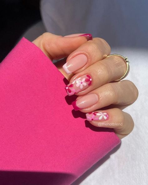 Spring Acrylic Nails, Summery Nails, Casual Nails, Classy Acrylic Nails, Cute Gel Nails, Short Acrylic Nails Designs, Dream Nails, Funky Nails, Pretty Acrylic Nails